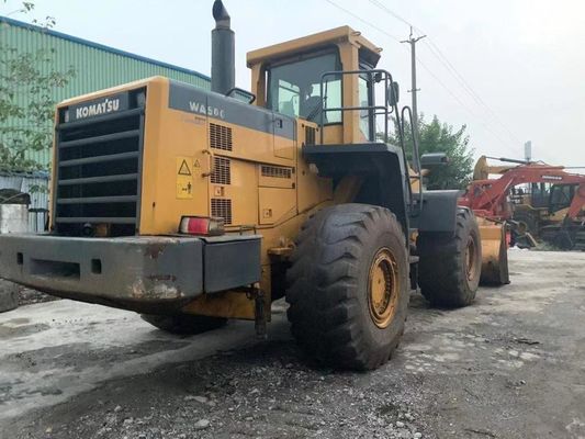 Ciężkie używane ładowarki kołowe Komatsu WA500-3 Długotrwałe energooszczędne