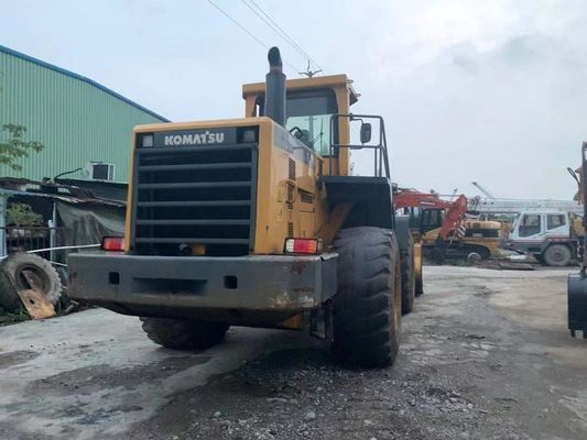 Ciężkie używane ładowarki kołowe Komatsu WA500-3 Długotrwałe energooszczędne