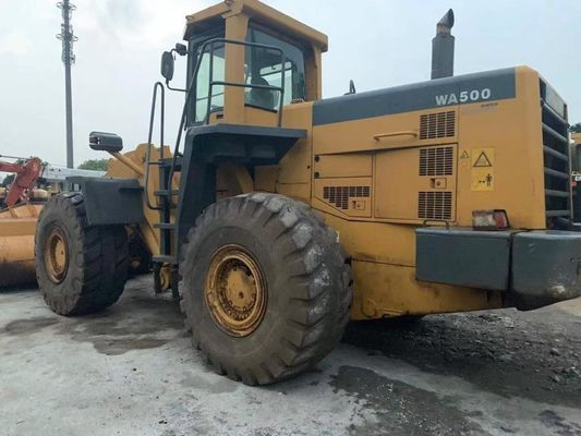 Ciężkie używane ładowarki kołowe Komatsu WA500-3 Długotrwałe energooszczędne