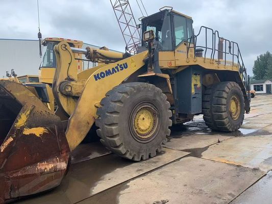 Komatsu WA600-6 używany ładowarka małych kół WA500-6 Bezpieczeństwo operacyjne w górnictwie