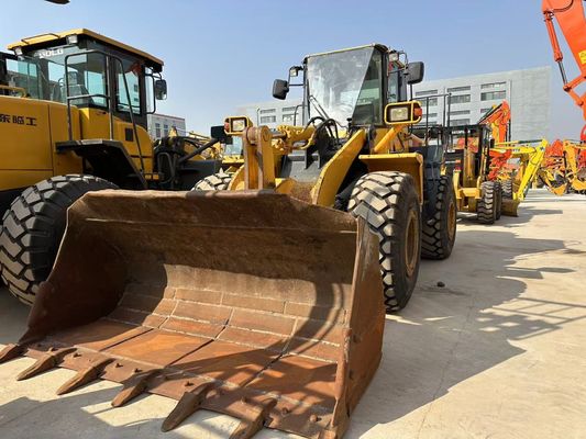 Stosowany ładowarka Komatsu WA380 6 Koła Kompaktna z dużą pojemnością ładowania