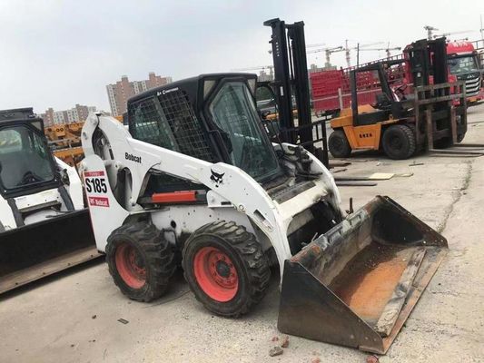 Oryginalny kolor S185 Używane ładowarki Bobcat Skid Bezpieczeństwo eksploatacji W dobrym stanie