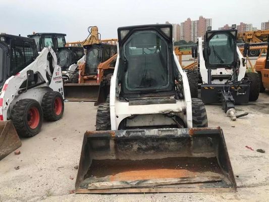 Oryginalny kolor S185 Używane ładowarki Bobcat Skid Bezpieczeństwo eksploatacji W dobrym stanie