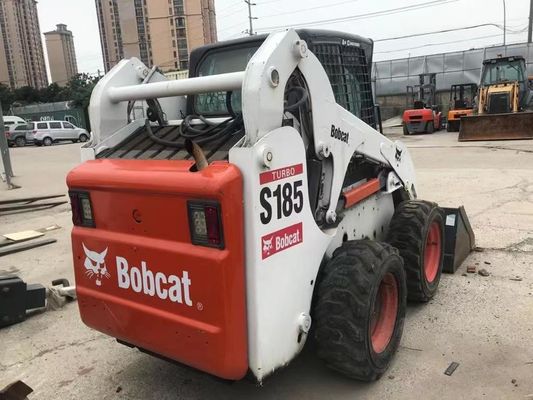 Oryginalny kolor S185 Używane ładowarki Bobcat Skid Bezpieczeństwo eksploatacji W dobrym stanie