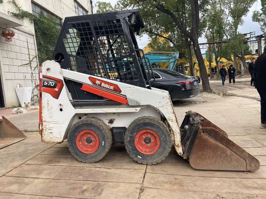 Oryginalny kolor Używany ładowarka Bodcat S70 Skid Steer Ładowarka zużycie paliwa Stabilna eksploatacja