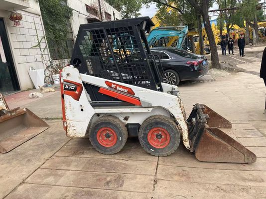 Oryginalny kolor Używany ładowarka Bodcat S70 Skid Steer Ładowarka zużycie paliwa Stabilna eksploatacja