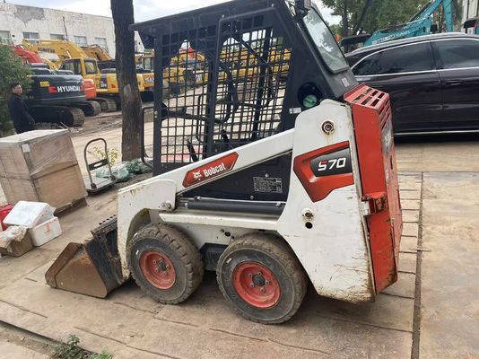 Oryginalny kolor Używany ładowarka Bodcat S70 Skid Steer Ładowarka zużycie paliwa Stabilna eksploatacja