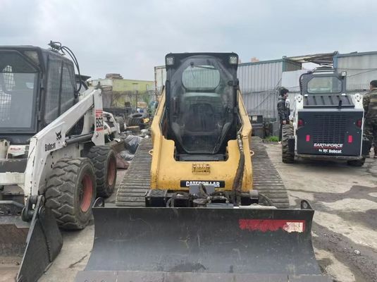 Mocny 277C Caterpillar Skid Steer zużycie paliwa w dobrym stanie