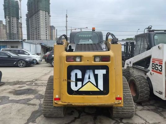 Mocny 277C Caterpillar Skid Steer zużycie paliwa w dobrym stanie