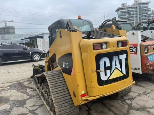 Mocny 277C Caterpillar Skid Steer zużycie paliwa w dobrym stanie