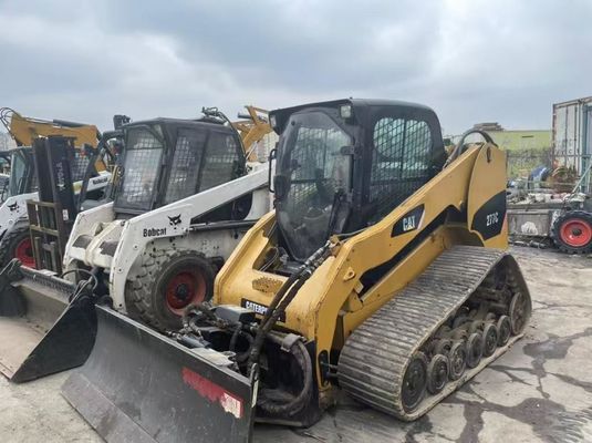 Mocny 277C Caterpillar Skid Steer zużycie paliwa w dobrym stanie