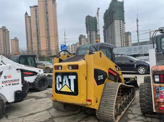 Mocny 277C Caterpillar Skid Steer zużycie paliwa w dobrym stanie