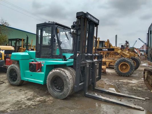 12 ton Mitsubishi F120 używany wózek widłowy Diesel w dobrym stanie oryginalny Japonia