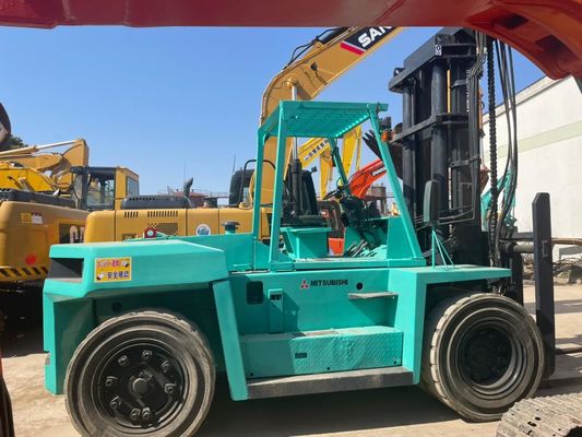 15 ton Mitsubishi F150 używany wózek widłowy oryginalny Japonia używany wózek widłowy Mitsubishi