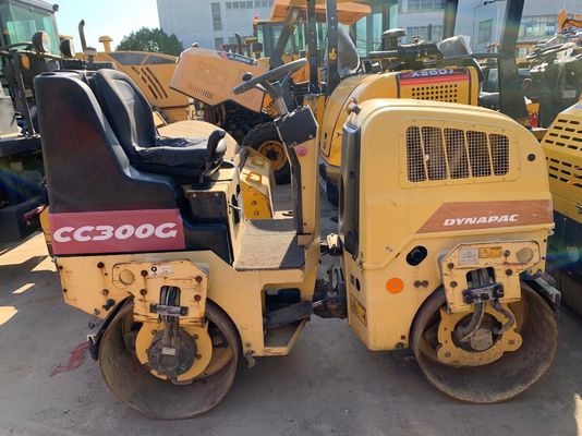 Używany CC300G Dynapac podwójny bębnowy rolnik w dobrym stanie stabilna eksploatacja