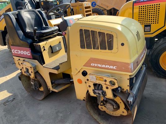 Używany CC300G Dynapac podwójny bębnowy rolnik w dobrym stanie stabilna eksploatacja