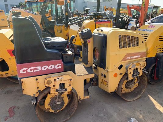 Używany CC300G Dynapac podwójny bębnowy rolnik w dobrym stanie stabilna eksploatacja