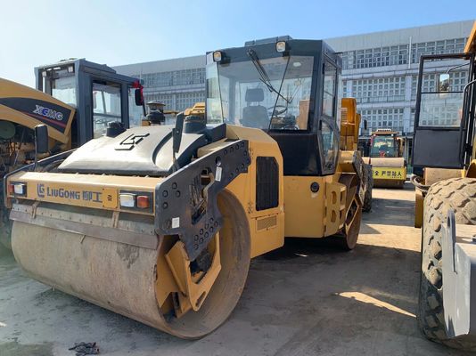 Stosowany Liugong CLG6212 Dwukrotny kompaktor bębnowy Łatwe obsługiwanie Niska przerwa pracy