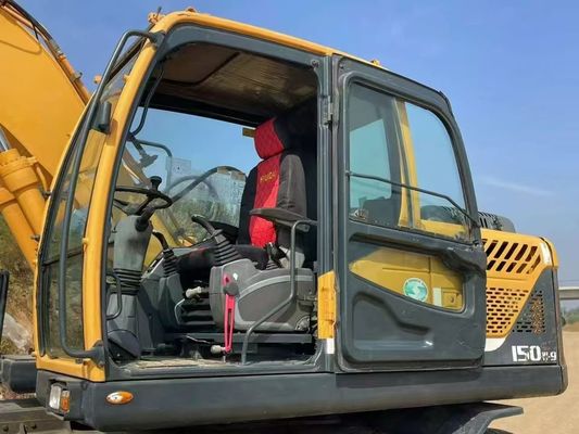 Hyundai R150W-9 Ekskawator z używanymi kółkami 2015 Wysoka precyzja do budowy