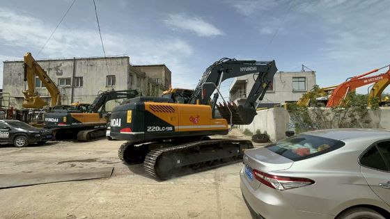 2021 Rok Używany Hyundai R220LC-9S Ekskawator W doskonałym stanie/Używany Hyundai Crawler Ekskawator Na sprzedaż
