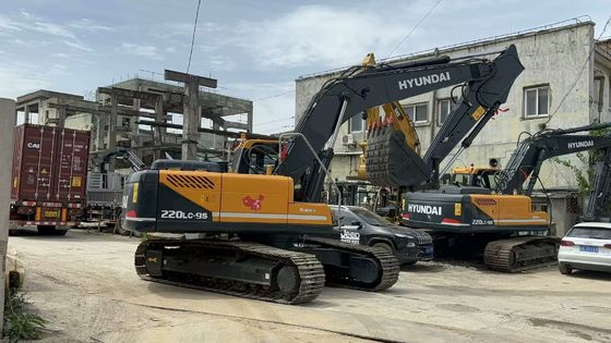 2021 Rok Używany Hyundai R220LC-9S Ekskawator W doskonałym stanie/Używany Hyundai Crawler Ekskawator Na sprzedaż