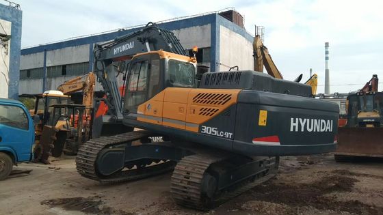 R305LC-9T Ekskawator używany Ekskawator Hyundai używany na placu budowy
