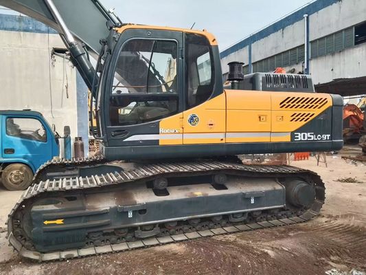 R305LC-9T Ekskawator używany Ekskawator Hyundai używany na placu budowy