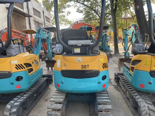 Oryginalny kolor Używany Koparnik Kobelco U17 Wysoka wydajność do pracy w pomieszczeniach