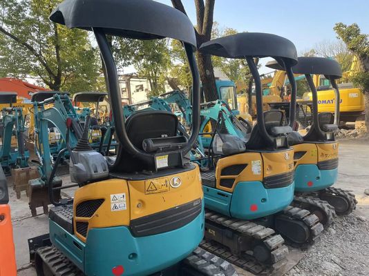 Oryginalny kolor Używany Koparnik Kobelco U17 Wysoka wydajność do pracy w pomieszczeniach