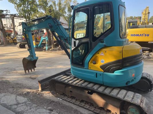 W Japonii używana mini koparka Kubota U40-5 z wydajnym systemem hydraulicznym