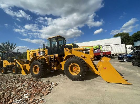 CAT 950H Wykorzystane ładowarki kołowe Wykorzystane ładowarki przednie na placu budowy w Afryce