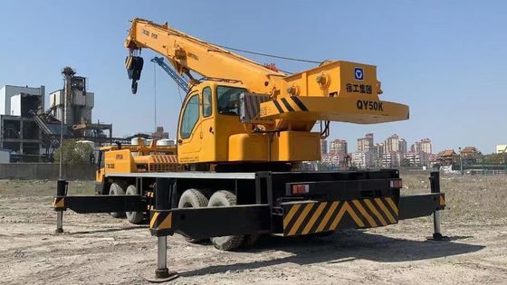 XCMG QY50K-II 50 ton używane ciężarówki żuraw wysokiej wydajności używane ciężarówki boomowe