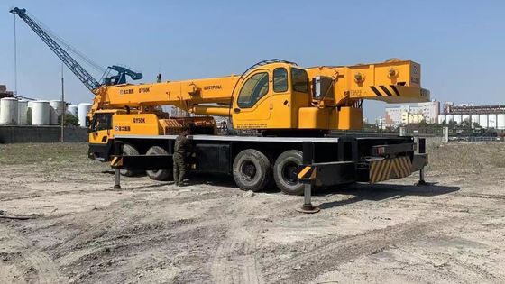 XCMG QY50K-II 50 ton używane ciężarówki żuraw wysokiej wydajności używane ciężarówki boomowe