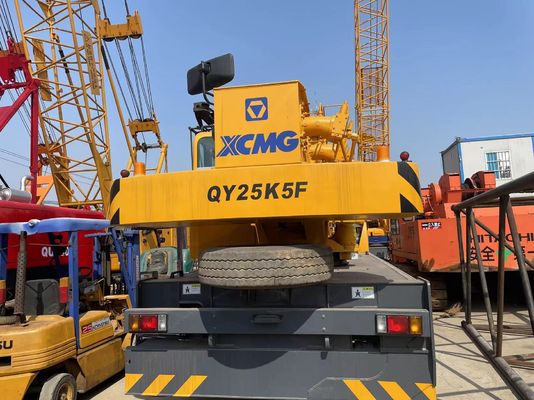2021 Rok używany żuraw ciężarowy XCMG QY25K5F Bezpieczeństwo eksploatacji 25 ton żuraw mobilny