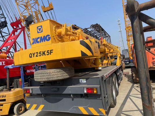 2021 Rok używany żuraw ciężarowy XCMG QY25K5F Bezpieczeństwo eksploatacji 25 ton żuraw mobilny