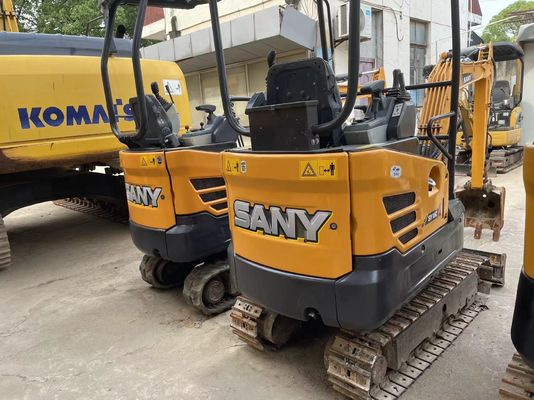 Używany SANY SY16C Mini Grabarz Bezproblemowa obsługa do pracy w ogrodzie
