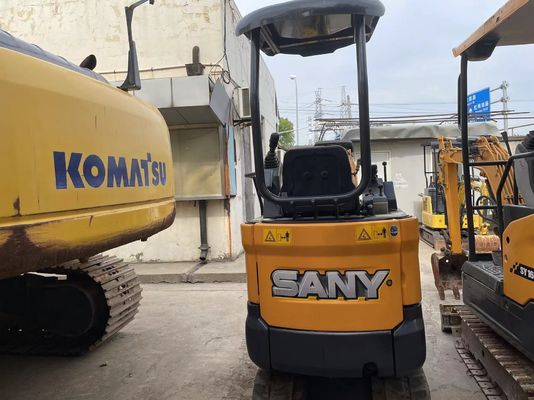 Używany SANY SY16C Mini Grabarz Bezproblemowa obsługa do pracy w ogrodzie