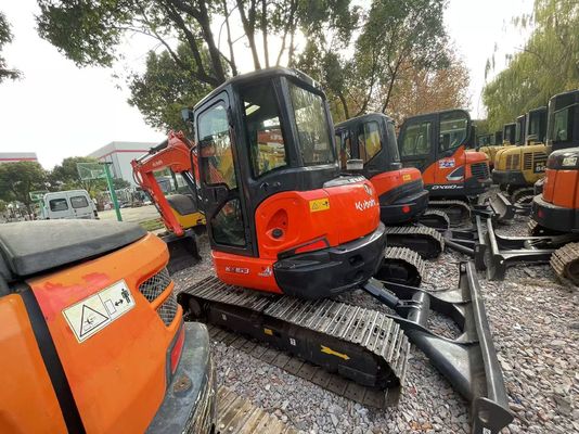 Kolor odfarbowany używany Kubota KX163-5 Mini Excavator w doskonałym stanie/Kubota Excavator z silnikiem EPA i ramieniem swingowym