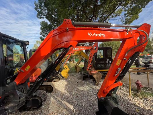 Kolor odfarbowany używany Kubota KX163-5 Mini Excavator w doskonałym stanie/Kubota Excavator z silnikiem EPA i ramieniem swingowym