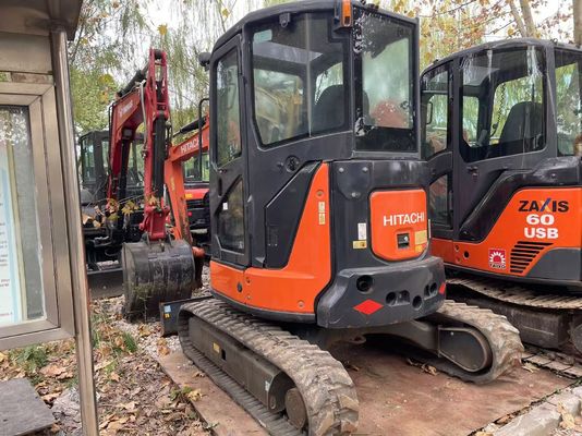 Oryginalny Japonia używany Hitachi ZX35U-5N Mini Ekskawator W doskonałym stanie/Used Japanese Mini Excavator With Swing Arm And EPA Engine
