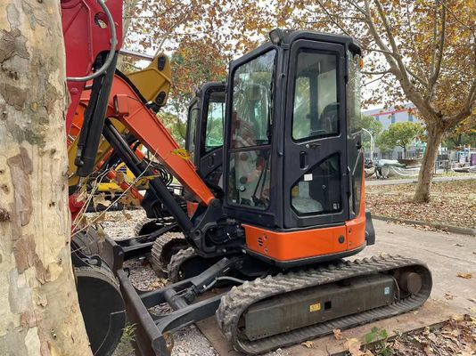 Oryginalny Japonia używany Hitachi ZX35U-5N Mini Ekskawator W doskonałym stanie/Used Japanese Mini Excavator With Swing Arm And EPA Engine