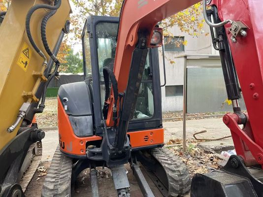 Oryginalny Japonia używany Hitachi ZX35U-5N Mini Ekskawator W doskonałym stanie/Used Japanese Mini Excavator With Swing Arm And EPA Engine