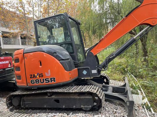 Oryginalny Japonia używany Hitachi ZX68USR-5A Excavator w doskonałym stanie