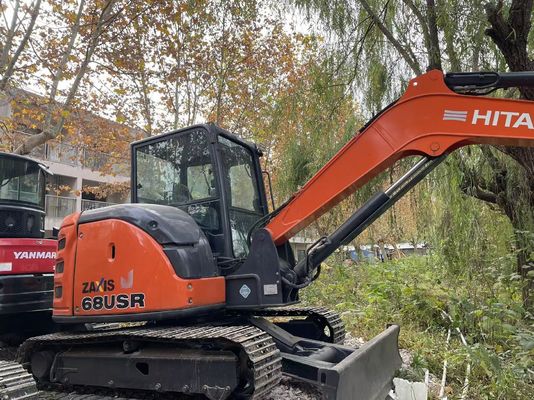 Oryginalny Japonia używany Hitachi ZX68USR-5A Excavator w doskonałym stanie