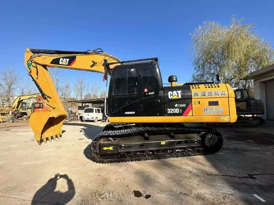Żółty oryginalny Japonia używany CAT Excavator 320D2 Caterpillar Crawler Excavator