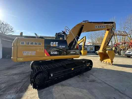 Żółty oryginalny Japonia używany CAT Excavator 320D2 Caterpillar Crawler Excavator