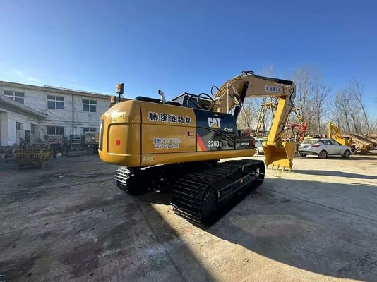 Żółty oryginalny Japonia używany CAT Excavator 320D2 Caterpillar Crawler Excavator