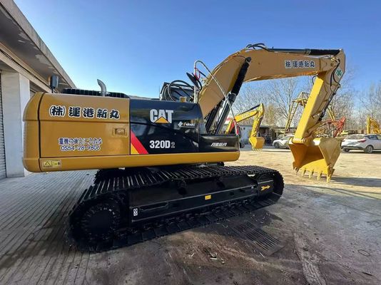 Żółty oryginalny Japonia używany CAT Excavator 320D2 Caterpillar Crawler Excavator