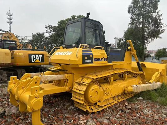D85ESS-2 Crawler Używany Komatsu Bulldozer Z Hydraulic Ripper Sprzedaż W Azji