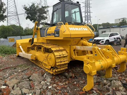 D85ESS-2 Crawler Używany Komatsu Bulldozer Z Hydraulic Ripper Sprzedaż W Azji